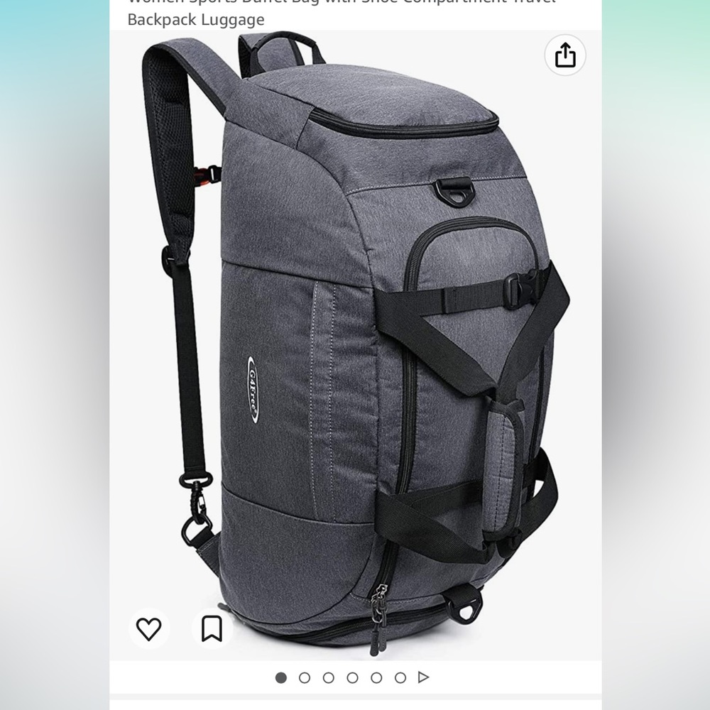 2 Way Duffle/Backpack - image 1